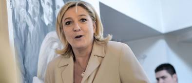 Municipales 2014 - H&eacute;nin-Beaumont : Marine Le Pen &quot;tr&egrave;s confiante dans le r&eacute;sultat&quot;