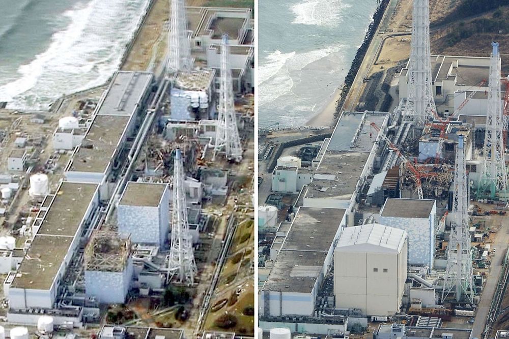 Аэс фукусима 1 2011. АЭС Фукусима-1. Атомная станция Японии 2011 катастрофа Фукусима. Авария на АЭС Фукусима. АЭС Фукусима-1 ЦУНАМИ.