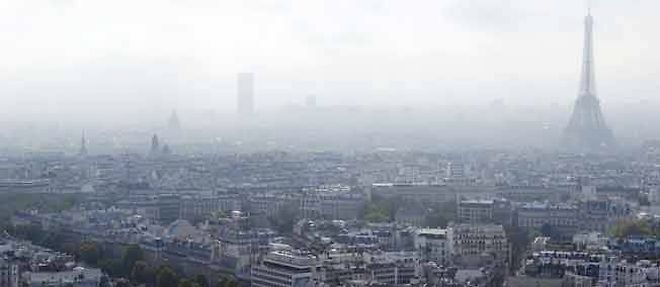 L'esperance de vie des Parisiens est reduite de huit a douze mois a cause de la pollution. (C) Xavier Popy/REA