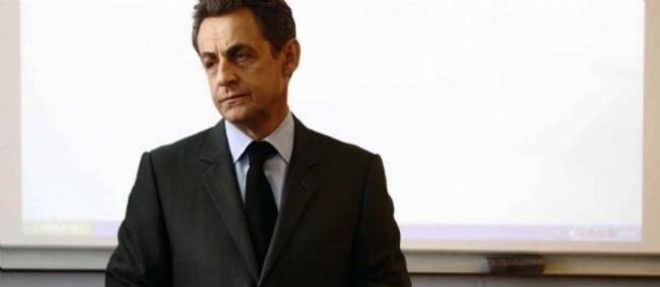 Nicolas Sarkozy en mars 2012. ©Ludovic Pool