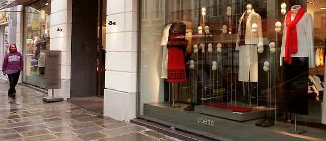 Le magasin Colette, rue Saint-Honore a Paris