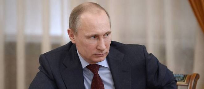 Vladimir Poutine, tout-puissant president russe.