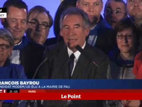 VIDÉO : François Bayrou élu Maire De Pau : Sa Déclaration