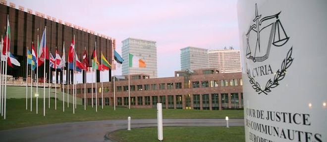 Le siege de la Cour de justice de l'UE, a Luxembourg.