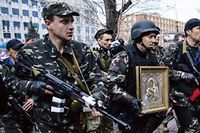 Kiev accuse la Russie de &quot;mener une guerre contre l'Ukraine&quot;