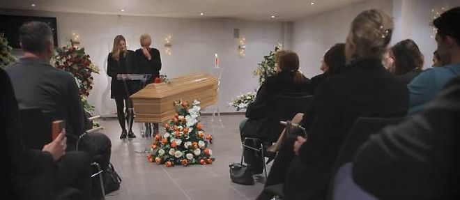 Ce spot de prevention belge met en scene des anonymes assistant a leur propre enterrement. Poignant.