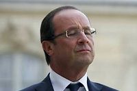François Hollande, président de la République. ©Bertrand Langlois
