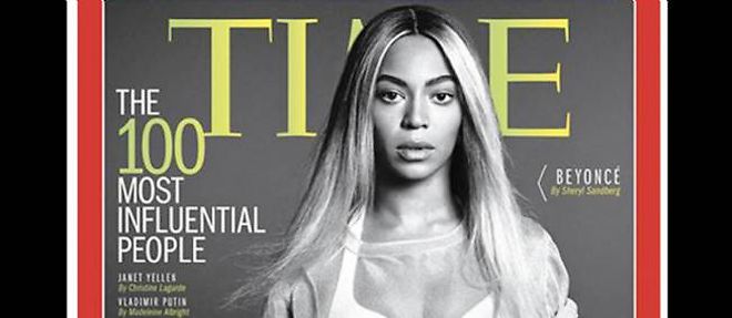 Beyonce en couverture du "Time".