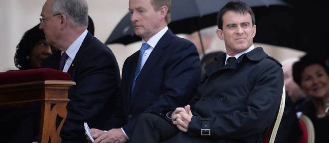 Manuel Valls au Vatican, dimanche.