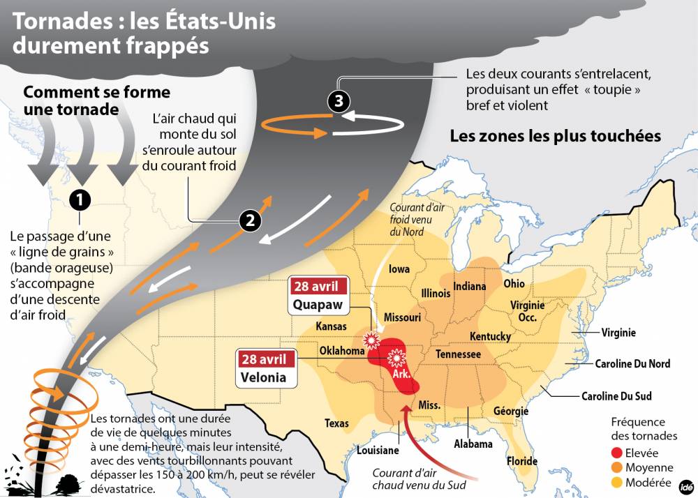 Tornades Aux États-Unis : Au Moins 17 Morts