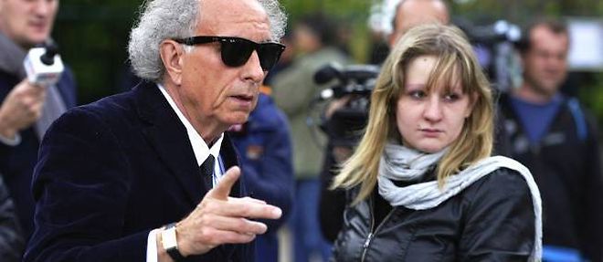 Cecile Bourgeon et son avocat, Me Portejoie, ici en mai 2013.