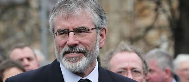 Gerry Adams, 65 ans, qui est depute en Republique d'Irlande, dement fermement toute implication dans le meurtre de Jean McConville