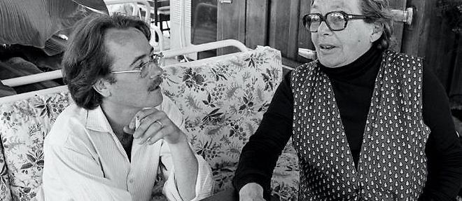 Yann Andrea et Marguerite Duras, en septembre 1981.