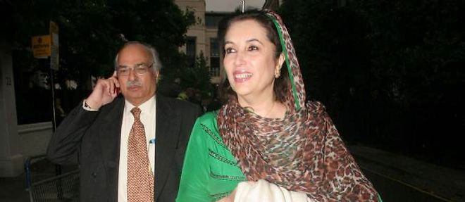 Benazir Bhutto ici a Londres en juillet 2007.