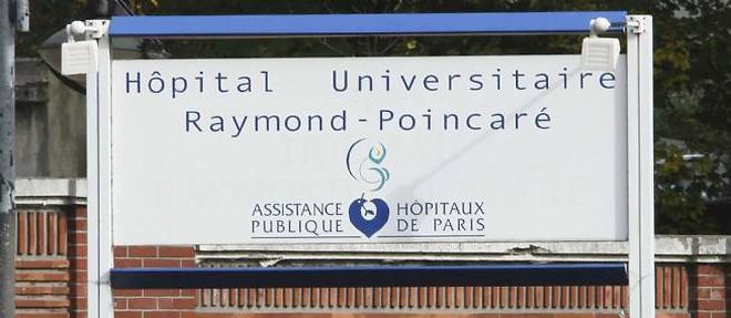 L'hopital Raymond-Poincare a Garches (Hauts-de-Seine)