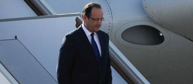 Azerbaidjan : Hollande est arrive a Bakou sur fond de crise en Ukraine
