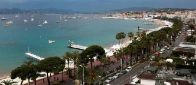 Festival de Cannes : la Croisette se met &agrave; l'heure du 7e art
