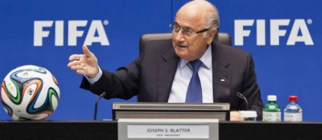 Sepp Blatter est president de la Fifa depuis 1998.