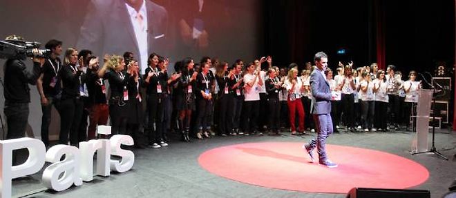 Michel Levy-Provencal lors de la conference TEDxParis.