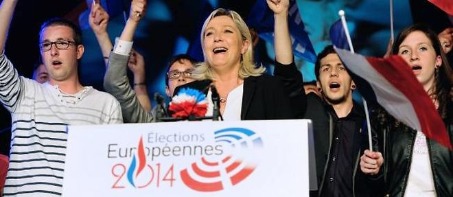 Face a "une immigration considerable", la leader frontiste a defendu une "politique nataliste" pour la France, en meeting a Lens samedi.