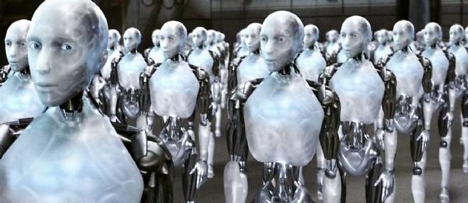 Une photo du film "I Robot" (2004).