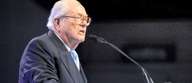 Jean-Marie Le Pen a Marseille mardi soir.