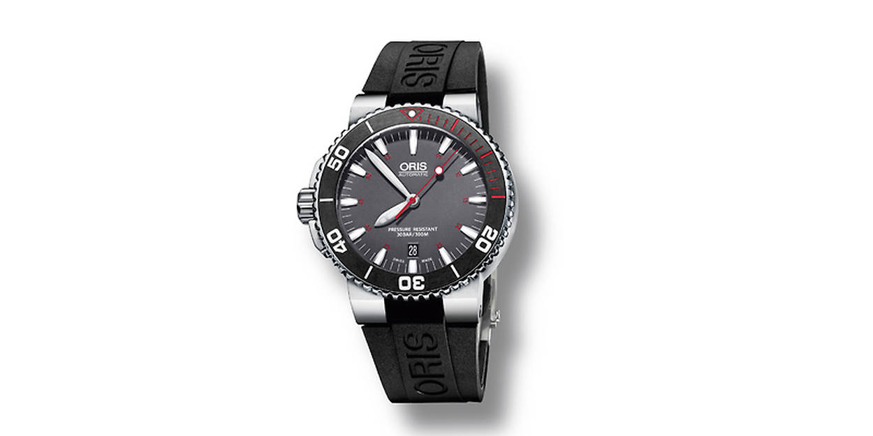 Oris aquis hotsell red limited edition