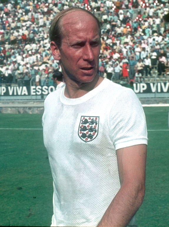 Bobby Charlton, le meneur de jeu de l'Angleterre (Werek / R3690_Werek / DPA/AFP)  