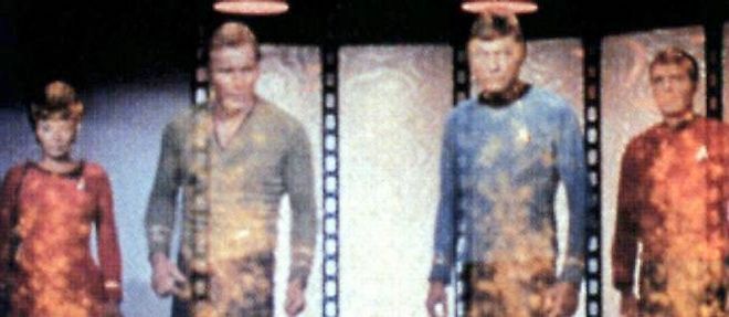 La teleportation vue par la mythique serie "Star Trek".