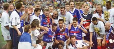 La Coupe du monde &agrave; travers l'histoire : France 1998