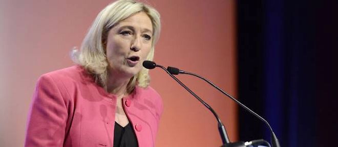 La presidente du Front national Marine Le Pen.