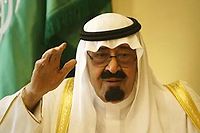 Le roi Abdallah ben Abdelaziz al-Saoud d'Arabie Saoudite a été le premier à féliciter le maréchal égyptien Al-Sissi pour son investiture à la présidence. ©JOSEPH EID / AFP