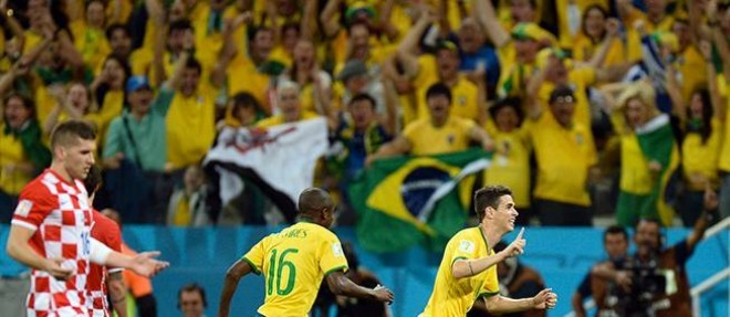 Le premier match de la Coupe du monde 2014 au Brésil, Brésil-Croatie, a déçu. ©Alexander Vilf / RIA NOVOSTI