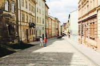 Dans les rues de Lviv (Ukraine). (C)DR