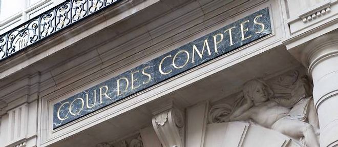 La Cour des comptes, au 13, rue Cambon, a Paris.