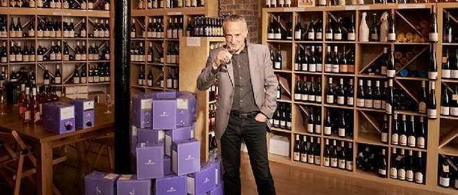 Bruno Quenioux, caviste, createur de verres et ancien responsable des vins du Lafayette-Gourmet.