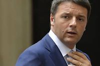Matteo Renzi, président du Conseil italien. ©Andreas Solaro / AFP