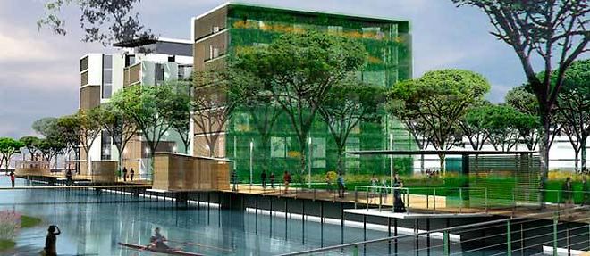 Ecoquartier, Ginkgo abritera a terme 2 200 logements.