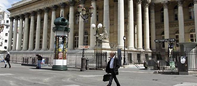 La Bourse de Paris. Photo d'illustration.