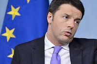 Matteo Renzi, nouveau président du Conseil italien, va prendre la présidence de l'Union européenne. ©Luigi Mistrulli / SIPA