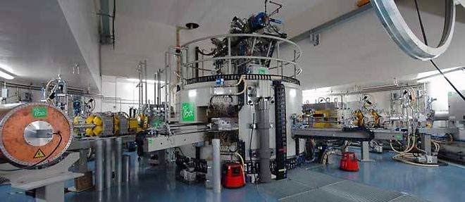 Le cyclotron Arronax est un accélérateur de particules destiné aux applications thérapeutiques nucléaires. ©DR