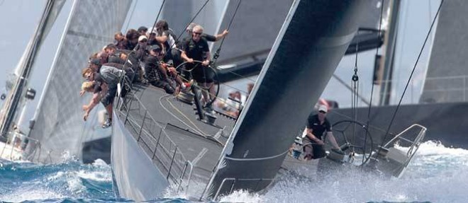 Le depart de la course, a Saint-Tropez, le 18 juin.