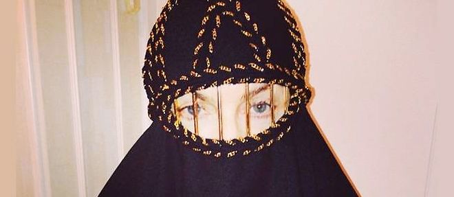 Madonna en niqab sur Instagram.