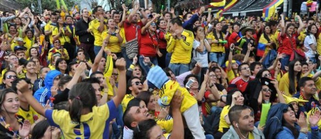 Les celebrations a Bogota ont ete emaillees d'incidents.