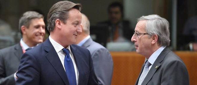 David Cameron, farouche opposant au "federaliste" Jean-Claude Juncker.