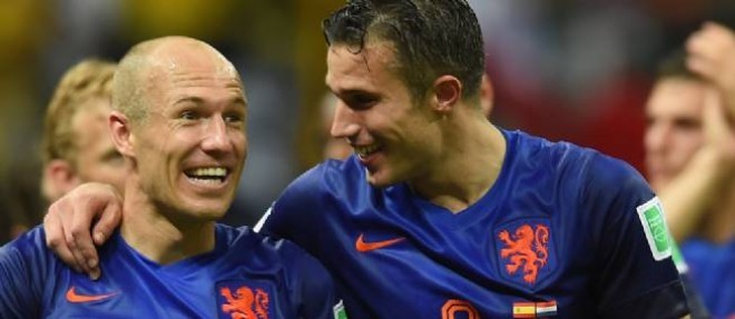 Robin van Persie et Arjen Robben ont impressionne, a l'instar de toute la selection neerlandaise, lors du premier tour de la competition.