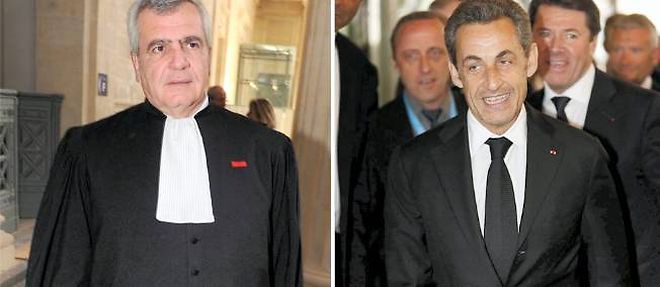 Nicolas Sarkozy et son avocat Thierry Herzog sont entendus par la police dans le cadre d'une enquete pour "violation du secret de l'instruction" et "trafic d'influence".