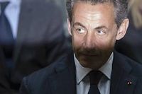 Nicolas Sarkozy avait ete mis en examen pour abus de faiblesse dans l'affaire Bettencourt, sans passer par la garde a vue, avant de beneficier d'un non-lieu. (C)CLEMENS BILAN