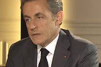 Nicolas Sarkozy sur TF1, mercredi soir. (C)Capture d&#039;ecran TF1