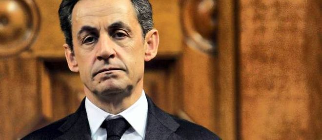 L'ancien president de la Republique Nicolas Sarkozy.